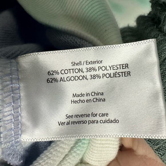 Wildfox Purple and Cream Tie-Dye Hoodie, XL - Picture 5 of 7